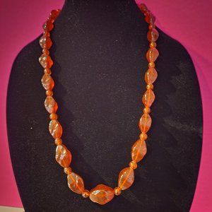 BALTIC  AMBER necklace 28 inch long